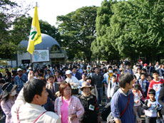 上野動物園に到着！