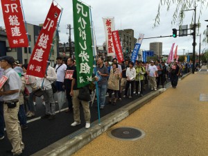 新潟市内の様子